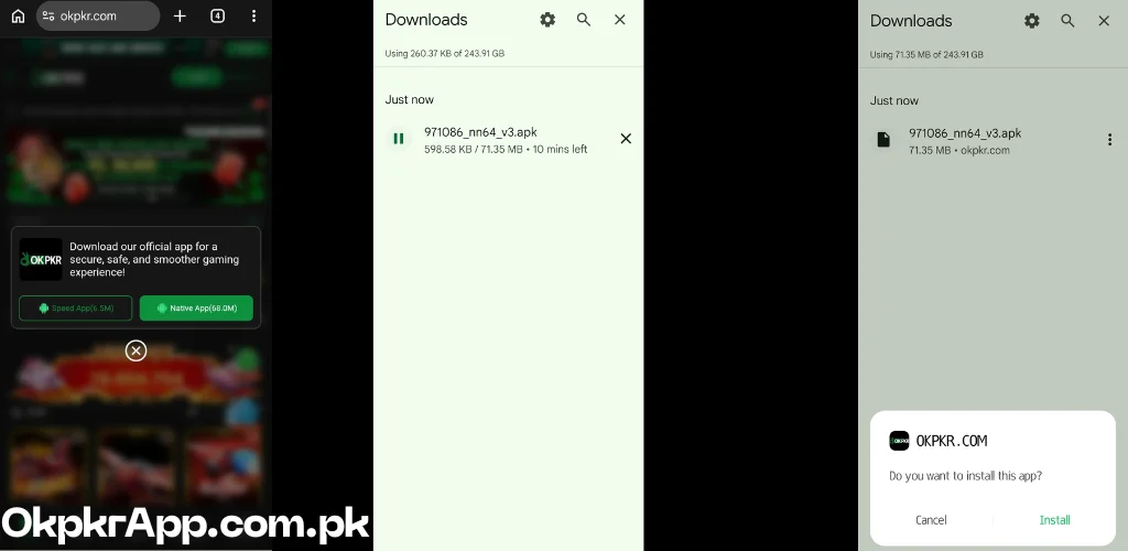 okpkr game download latest version free in OkpkrApp.com.pk